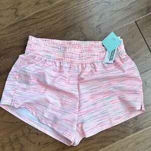 NWT GIRLS SZ 10-12 DSG LINED Multicolor Striped Shorts